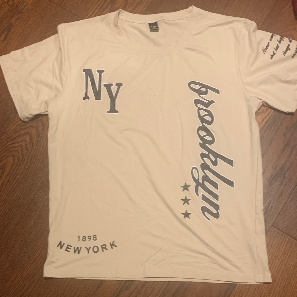 NFINITY Cream NY Brooklyn Tee
